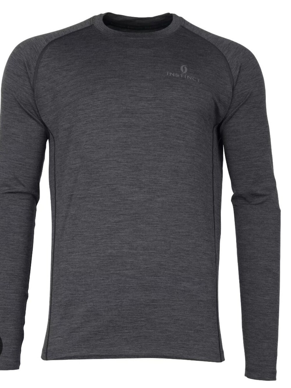 Cabela's Instinct Men's Merino Wool Crew-Neck Long Sleeve - Gray 3XL